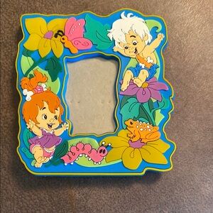 Cave kids- Penbles and Bam Bam silicone picture frame
Like new